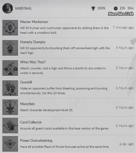 what was that achievement witcher 3|witcher 3 all achievements guide.